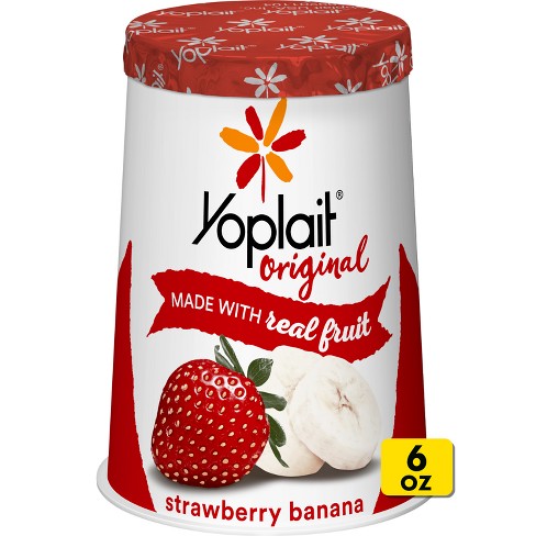 Yoplait Original Strawberry Banana Yogurt - 6oz - image 1 of 4