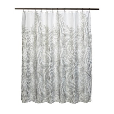 Lancaster Shower Curtain Green/White - Moda at Home