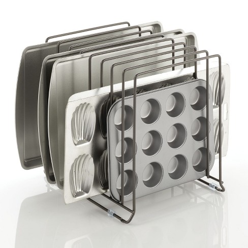 mDesign 5-Section Cookware Organizer