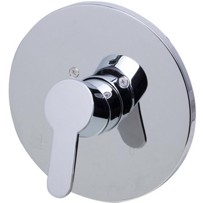 ALFI AB3001-PC Polished Chrome Shower Valve Mixer with Rounded Lever Handle