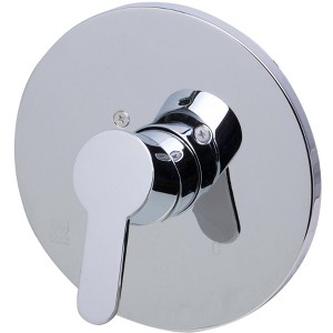 ALFI AB3001-PC Polished Chrome Shower Valve Mixer with Rounded Lever Handle - 1 of 4
