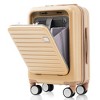 LOVMOR Luggage Set of 3, 20, 24, 28inch with USB Port, 20, 24inch with front opening design with Cup Holder,Hard Shell Luggage with Spinner Wheels - 2 of 4