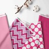 Bacati - Mix N Match Pink 4 pc Cotton Toddler Bedding Set - 2 of 4