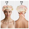 Unique Bargains Women's Faux Silk Floral Hair Bonnet - 2 of 4