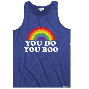 Tipsy Elves Men's You Do You Boo Tank Top: Size Small - 1 of 3