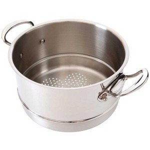 Mauviel M'Cook 8 Inch Steel Steamer Insert - 1 of 1