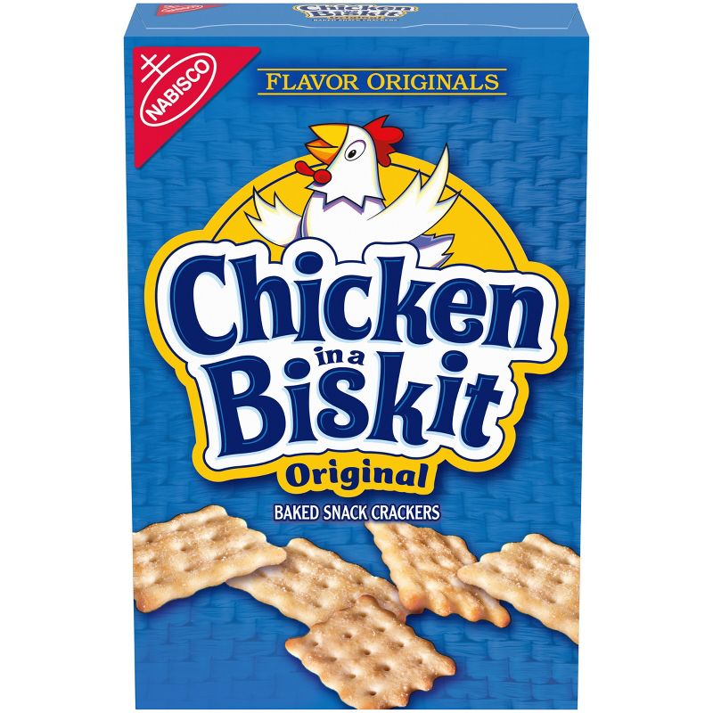 Chicken in a Biskit Original Baked Snack Crackers, 1 of 12