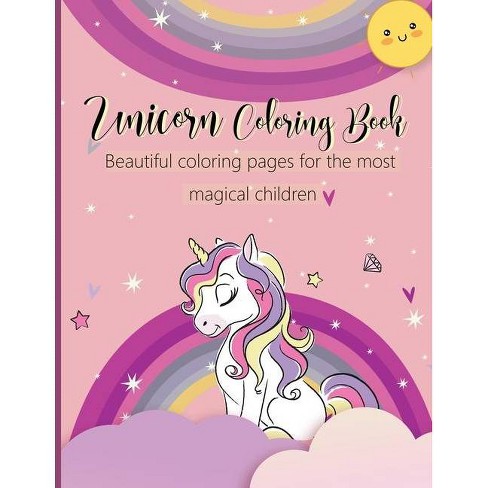 Download Unicorn Coloring Book By Moki Heart Paperback Target