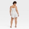 Women's Pointelle Tank Top & Shorts Pajama Set - Colsie™ - 3 of 3