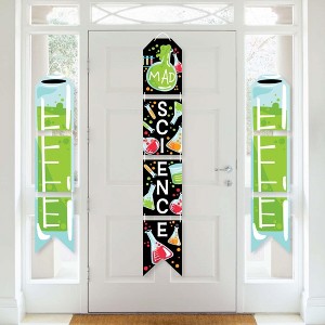 Big Dot of Happiness Scientist Lab - Hanging Vertical Paper Door Banners - Baby Shower Birthday Party Wall Decor Kit - Indoor Door Decor - 1 of 4