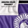 Winona State University Primary Logo Silky Touch Blanket White 50x60 - 4 of 4