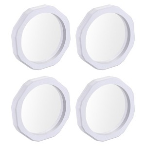 Unique Bargains TPU film 3D Octagon Shape Jewelry Box 4 Pcs - 1 of 4