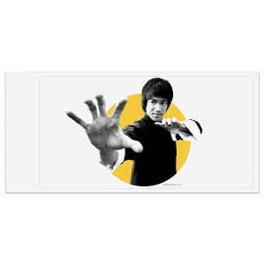 Bruce Lee Walk On Automotive Bumper Sticker - 1 of 4