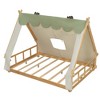 Polibi Kids Tent House Bed with Lights and Skylight - 4 of 4