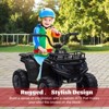 Kids Electric Ride On Car, 12V ATV Battery Powered Toy for Toddlers with LED Lights, Music, High/Low Speed, Battery Powered Quad Toy Vehicle - 2 of 4