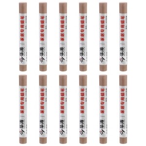 Unique Bargains Durable Waterproof Easy to Apply Soft Wood Filler Furniture Repair Crayons 12 Pcs 4.13" - 1 of 4