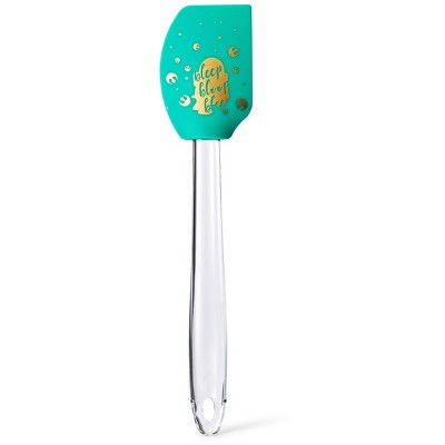 Kitchenaid 2pc Bamboo Spatula Set Aqua Blue : Target