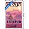 Trends International Star Wars: Jedha - Survey The Ruins on Jedha Framed Wall Poster Prints - 3 of 4