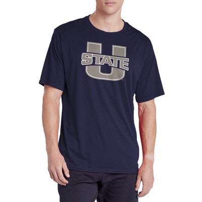 Campus Lab Utah State University Adult Men's Sport Active T-Shirt Primary Logo