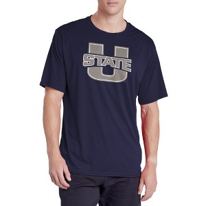 Campus Lab Utah State University Adult Men's Sport Active T-Shirt Primary Logo - 1 of 4