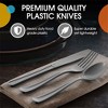 Exquisite Heavy Duty Solid Color Plastic Spoons-100 Count - 4 of 4