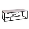 Arendale Faux Marble Coffee Table Matte Black - Aiden Lane - image 4 of 4