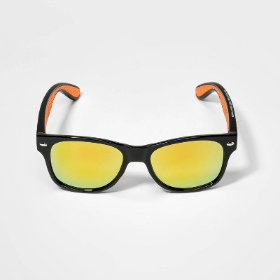 Kids' Wayfair Sunglasses - Cat & Jack™ Black/Orange