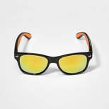 Kids' Wayfair Surfer Shade Sunglasses - Cat & Jack™ Black/Orange