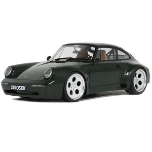 2024 Porsche 911 Strosek Mega 30 Green 1/18 Model Car by GT Spirit - 1 of 4