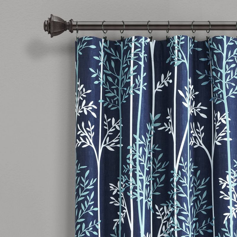 Linear Tree Insulated Blackout Window Curtain Panels - Lush Décor, 3 of 8