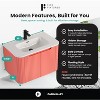 Caskvalley Modern Bathroom Vanity with Straight Fluted Design - Sink Included - 4 of 4