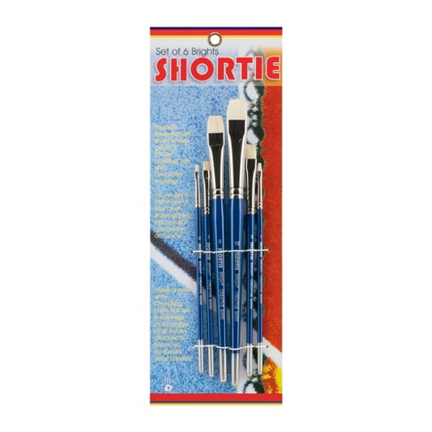 Creative Mark Pro-Stroke Powercryl Short Handle Brush Set of 12