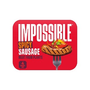 Impossible Plant Based Spicy Sausage Links - 13.5oz/4ct - 1 of 4