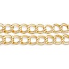 Spooky Central Gold Necklace Chain for Halloween & Hip Hop Party, Cuban Link, 36 In - 4 of 4