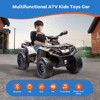2 Seater Ride On ATV for Kids, 24V Ride On Toy Car with Leather Seat, EVE Wheels, LED Lights, 2WD/4WD Power - 4 of 4