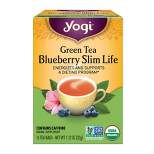 Yogi Tea - Green Tea Blueberry Slim Life Tea - 16ct