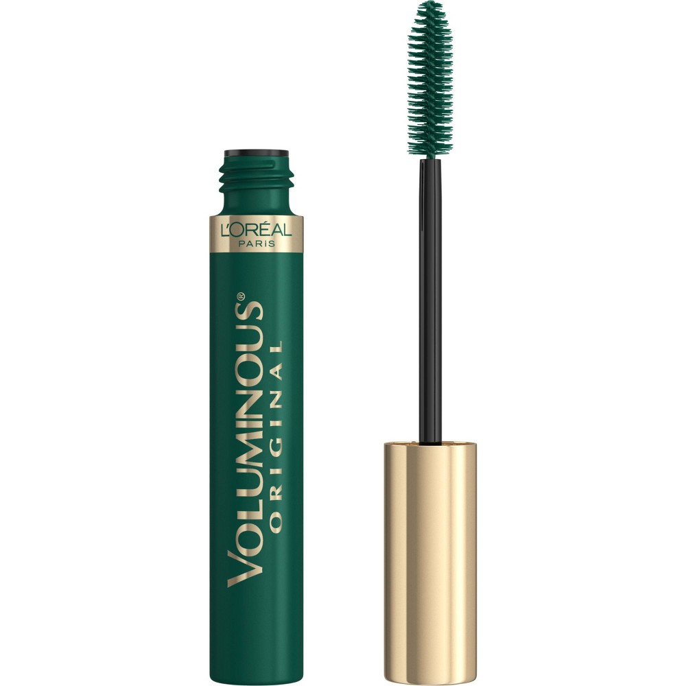 Photos - Mascara LOreal L'Oreal Paris Voluminous Washable  - 960 Deep Green - 0.28 fl oz 