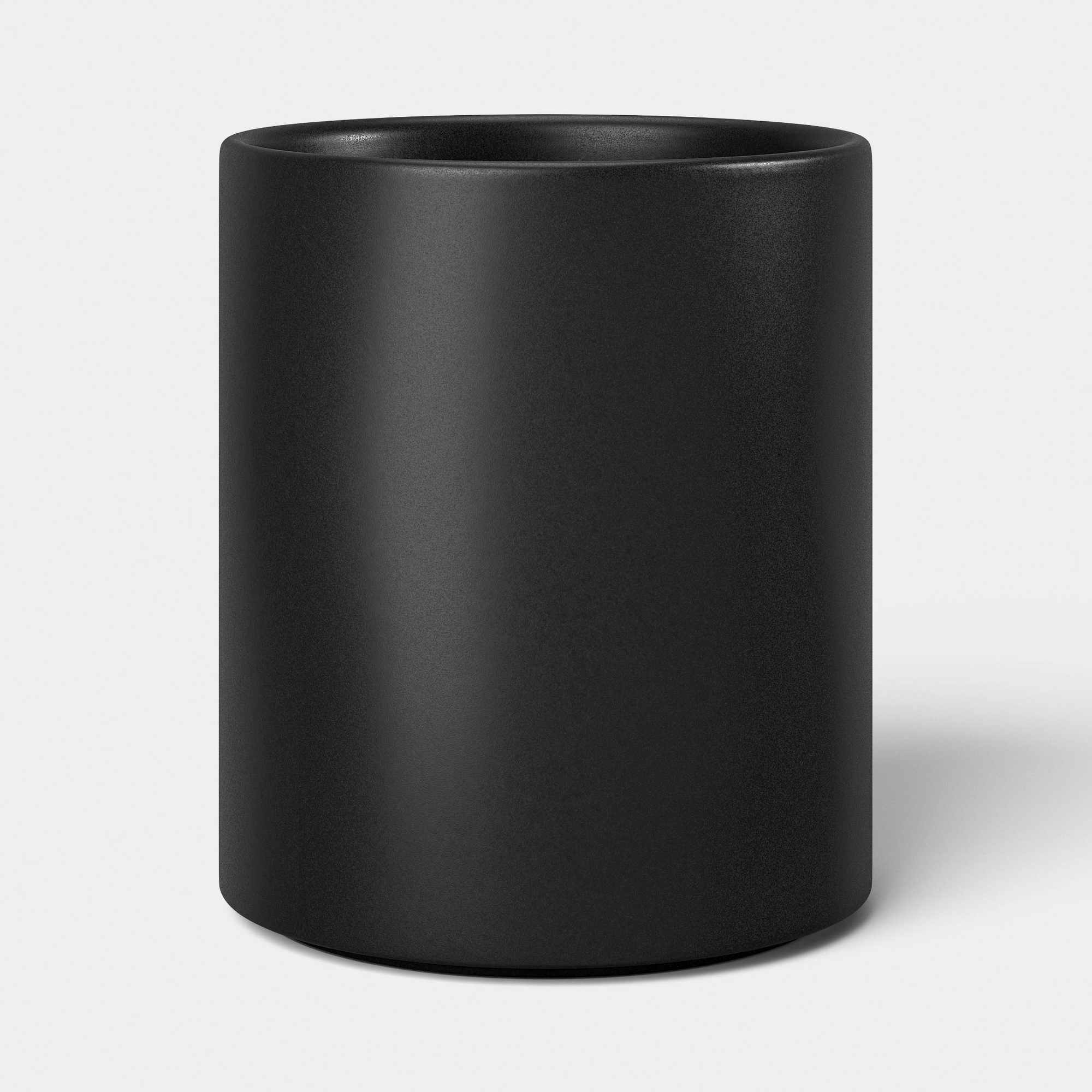 Stella Ceramic Utensil Holder Black - Threshold™