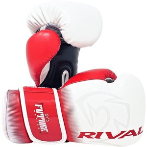 Rival Boxing Youth RB-FTR1 Future Bag Gloves - White/Black/Red - 1 of 4