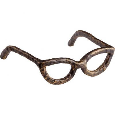 Cyan Design - Cat Eyes - Sculpture - 6.25 Inches Wide By 2 Inches High-Old World Finish