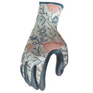 Digz L Nitrile Multicolored Gardening Gloves - 1 of 1