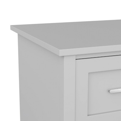 Gray Wood Home Office Desk with Drawer and Filing Cabinet
