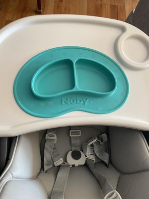 Nuby Sectioned Silicone Feeding Mat - Gray : Target