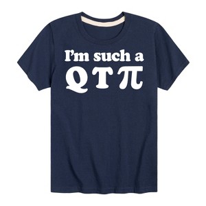 Boys' - Instant Message - I'm Such A Q T Pi Short Sleeve Graphic T-Shirt - 1 of 4