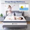 PAGED Hybrid Mattress Cooling Gel Infused Memory Foam Mattress with Pocket Spring for Bedroom - 3 of 4