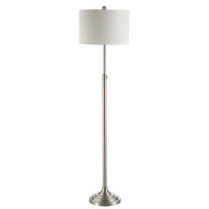 Leeland Floor Lamp - FLL4052 - Brushed Nickle - Safavieh - 1 of 4