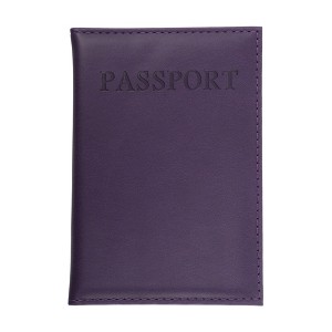 Unique Bargains Plain Weave Letter Passport Holder 1 Pc - 1 of 4