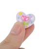 Unique Bargains Heart Tulip Shoe Bead Shoelace Charms 1 Pair - 3 of 4