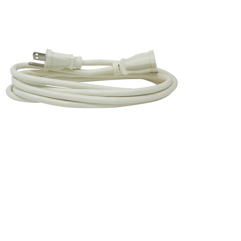 Woods 8&#39; Outdoor Extension Cord White, 2 of 3