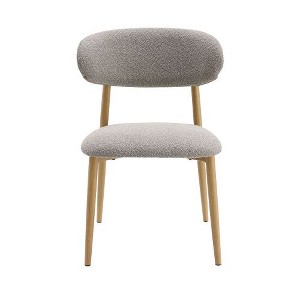 Gray Boucle Finish Side Chair (Set of 2) - 1 of 4